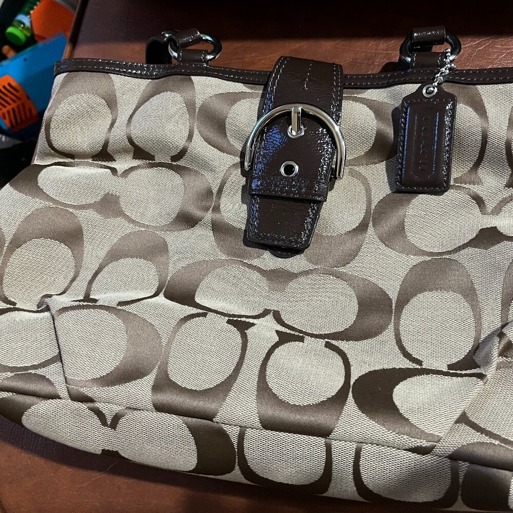 Vintage Coach Logo Bag